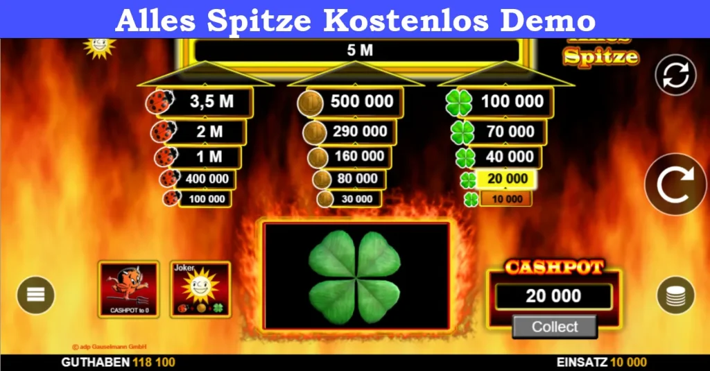 alles spitze kostenlos demo