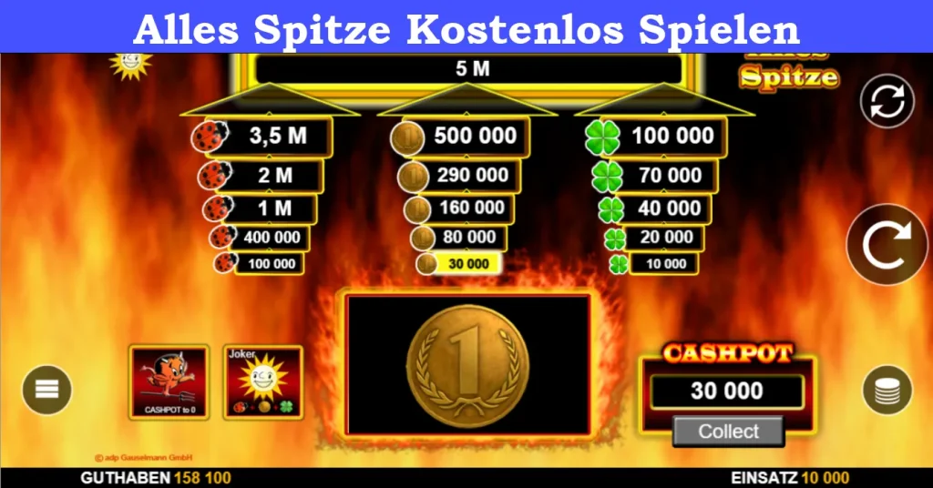 alles spitze kostenlos spielen