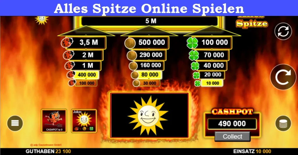 alles spitze online spielen